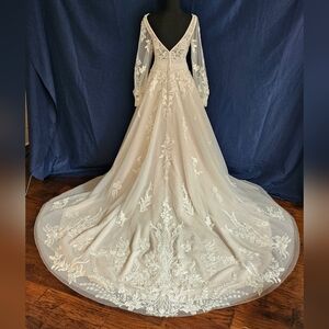 Wedding dress, real size 10